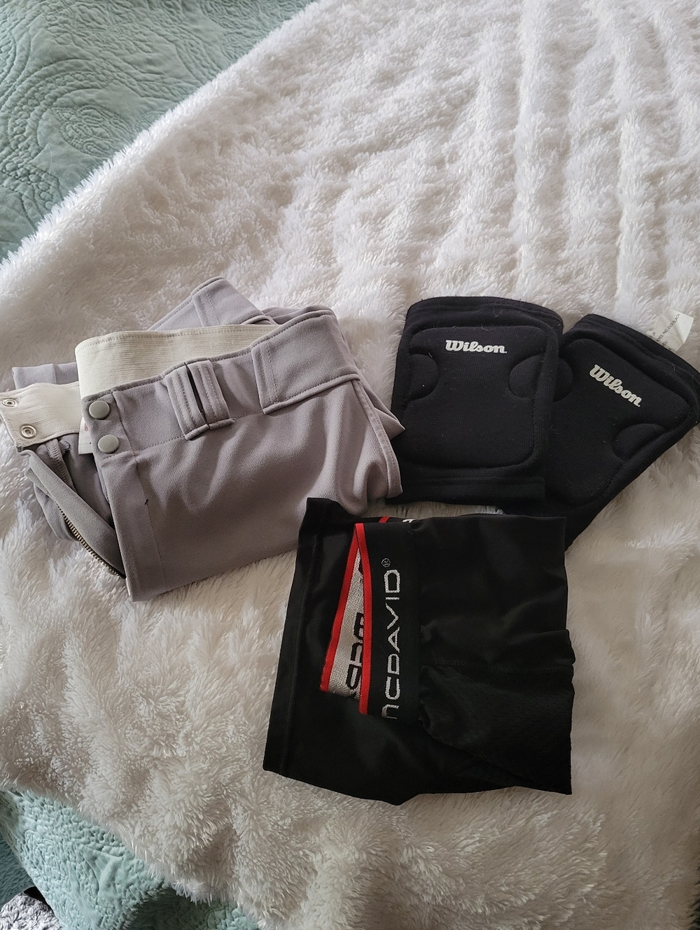 VGC Men's Junior Kids Teen Baseball Set Lot Bundle Pants Shorts Pads M R OS